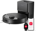 roborock Saugroboter, Schwarz, Q10 X5+ mit Wischfunktion, Auto-Entleerungsstation für 7 Wochen, 10000 Pa Saugkraft