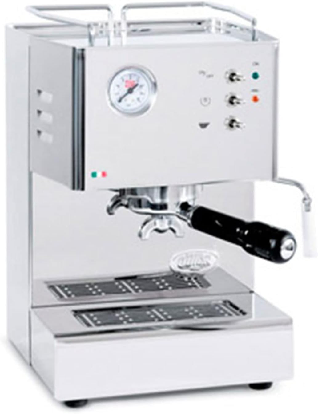 Quickmill Kaffeemaschine, Silber, Quick Mill 3000 Orione inox
