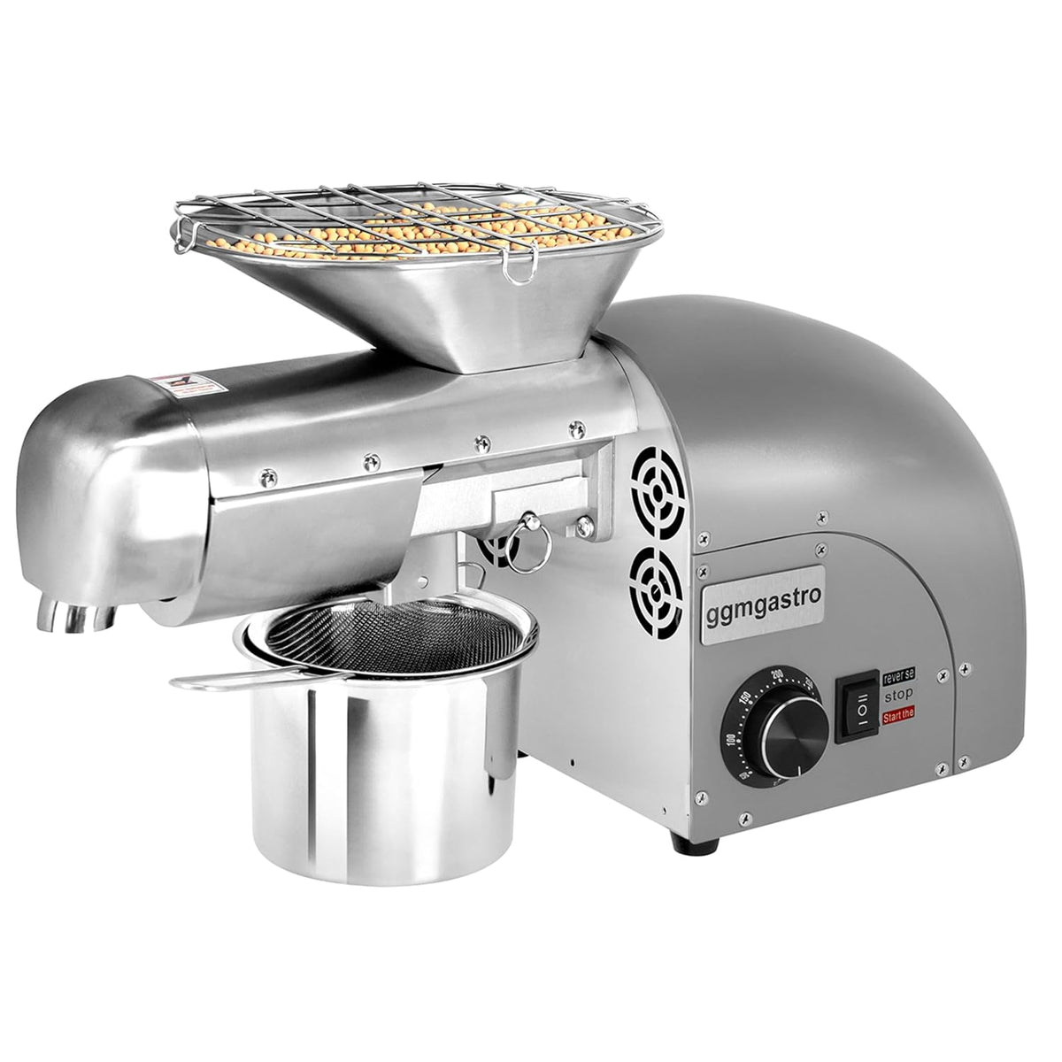 GGM Gastro Elektrische Getreidemühlen, 1,8 kW, 8 kg, Grau, Elektrische Ölpresse - - - 5- /h