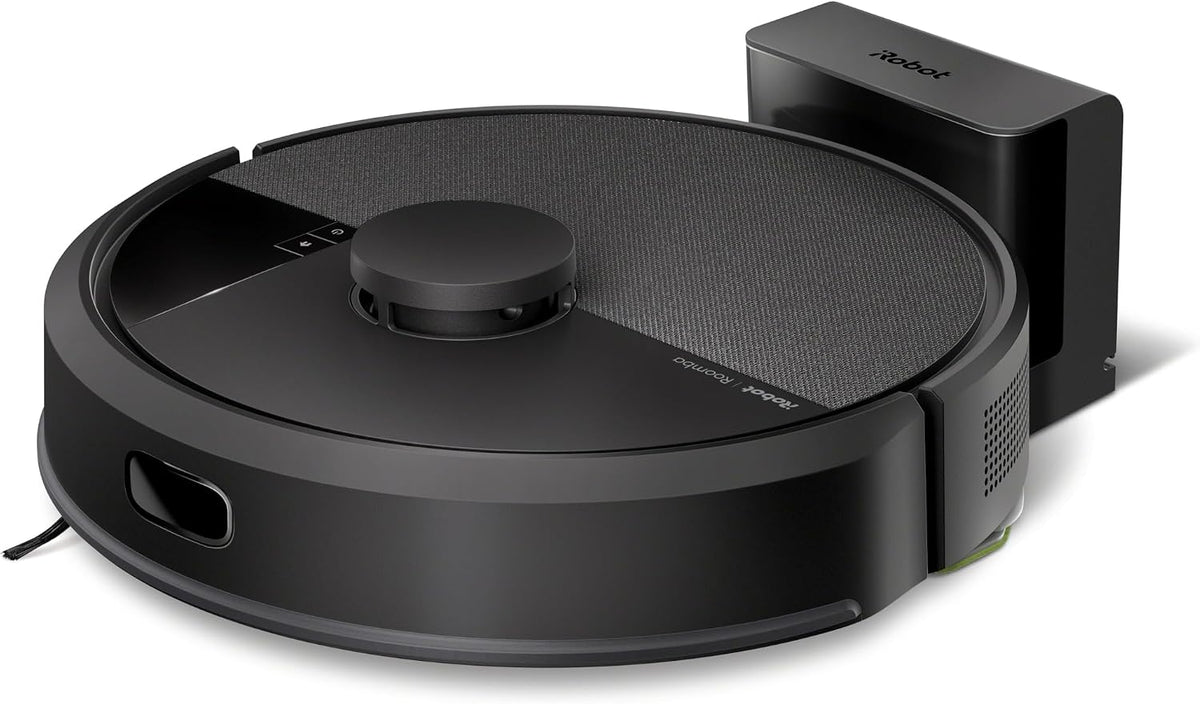 iRobot Staubsauger, Schwarz, Roomba 105 Combo - Saugen + Wischen - Clearview LiDAR