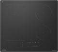 COVERCOOK Kochfeld, 60 cm, 7000 W, Schwarz, Induktions, Glaskeramik, 4 Kochzonen, Touch Control, Eingebaut, Timer