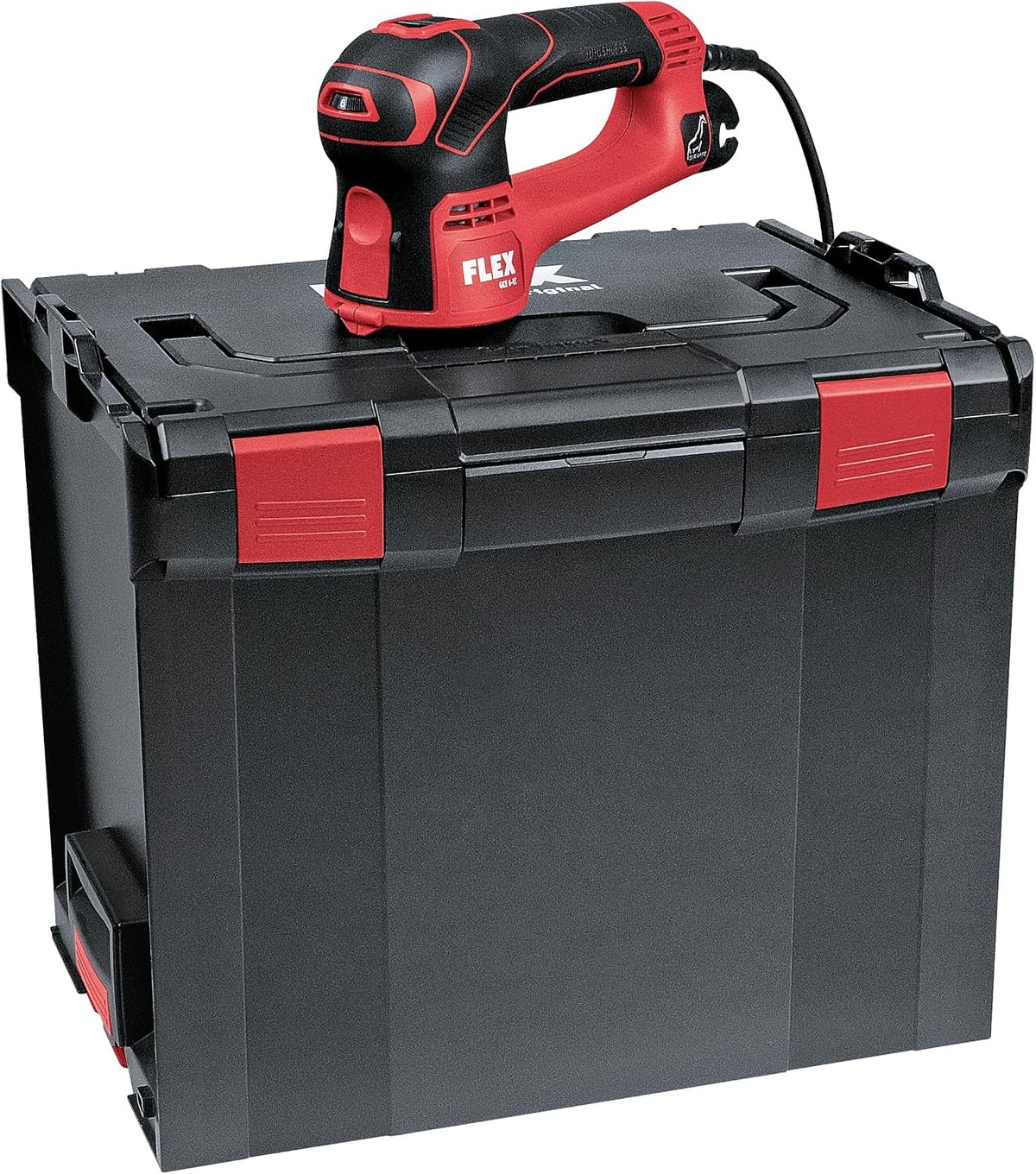 FLEX Tellerschleifer, Schwarz/Rot, Wand-und Deckenschleifer Handy-Giraffe (mit, Schleifmaschine, ) 504114