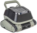 Meranus Poolroboter, Schwarz/Grau, Poolsauger automatisch Power 4.0 zur Boden