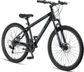 Licorne Bike Mountainbike, 29 Zoll, Schwarz, Thunder Premium Mountain in 20, 27.5 und Fahrrad für Mädchen Jungen Herren und Damen