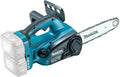 Makita Kettensäge, 18 V, Blau/Schwarz, Top Handle Akku- (2 x, ohne Akku und Ladegerät)
