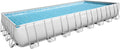 Bestway Bestway 56936 Stahlrahmenpool, 956 x 488 x 132 cm, Bestway 56936, Lichtgrau