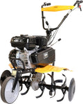 Texas Motorhacken, 212 cm, 4000 W, 85 cm, 30 cm, Schwarz/Gelb, Gartenfräse FX815TG Motorhacke Bodenhacke Bodenfräse