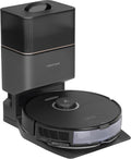 roborock Saugroboter, Schwarz, S8+ Saug- & Wischroboter mit Absaugstation (Saugleistung, 180min Akkulaufzeit, 350ml Staub- / 300ml Wassertank