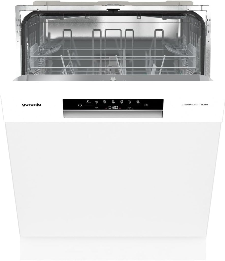 Gorenje Geschirrspüler, 81,5 x 59,9 x 59,7 cm, Weiß, GU642E90 W /Unterbaugerät/Made in EU/60 breite/13