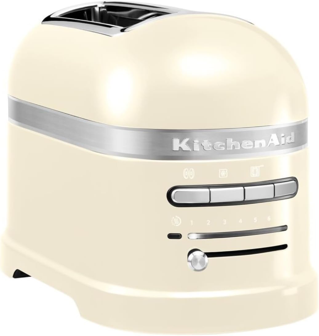 KitchenAid Toaster, Creme, 5KMT2204EAC Artisan - für 2 Scheiben