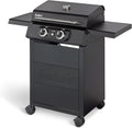 Enders Elektrogrill, Schwarz, ® eCRAVE 2, mit Gussrost, Grillwagen mit viel Stauraum, SIMPLE CLEAN™ Reinigungssystem