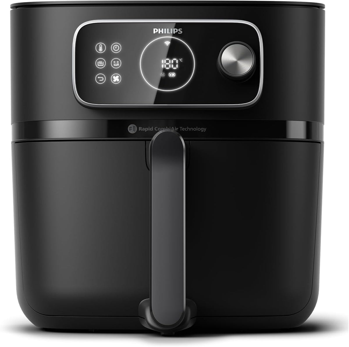 Philips Heissluftfritteuse, 8,3 l, 2 kg, Schwarz, Airfryer Combi 7000 Serie XXL - , 22-in-1-Heißluftfritteuse