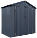 WESTMANN Gerätehaus, 119x183x196 cm, Anthrazit, Stahl Minor 64