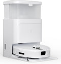 ECOVACS Saugroboter, Weiß, DEEBOT N30 PRO Omni mit Wischfunktion, 10.000 Pa Saugleistung, ZeroTangle 2.0-Technologie