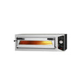 GGM Gastro Pizzaofen, 4x 30 cm, 230 V, Silber/Schwarz, PP430-, Elektro - - 230 Volt - Manuell