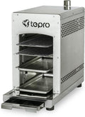 tepro Gasgrill, 23 x 56 x 40,5 cm, 3 kW, Silber, Steakgrill Toronto, Keramikgrill-Infrarot Brenner / mit Leistung