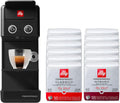 illy Kaffeemaschine, Schwarz, Y3.3 Hyperespresso- in mit 216 Kapseln Hyperespresso (108
