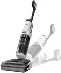 Sofa Tineco, Weiß/Schwarz, Floor ONE S6 Stretch Lite Nass Trockensauger, 180°Lay-Flat Nasssauger, Zentrifugallufttrocknung