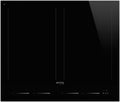 Smeg Kochfeld, Glas, Schwarz, SIM1644D, LINEA Induktions