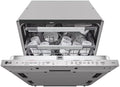 LG Geschirrspüler, 60 cm, 9,5 l, 43 dB, Silber/Weiß, Einbau-, Klasse A, DB476TXS, WLAN, 14 Gedecke, Weiß
