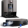 ECOVACS Saugroboter, 4 cm, Schwarz/Grau, X11 OMNICYCLONE mit Wischfunktion, Blast + 19.500 Pa, ultraschnelles Akkuladen