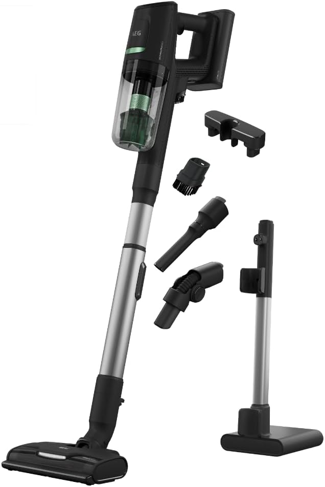 AEG Staubsauger, schwarz, ULTIMATE 8000 ÖKO AP81B25ÖKO Akku- / Automatik / 5-Stufen