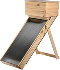 dobar Wäschetrockner, Holzfarben/Schwarz, ® Solar-Trockner aus Holz stehend für Obst und Gemüse -, Gemüse, Gewürz- und Heilpflanzen