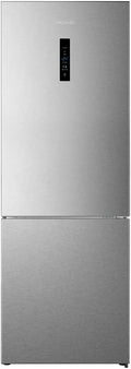 Cecotec Kühlschrank, 200 cm, 495 L, 70 cm, Silber, Frigorífico Combi 2 Puertas Bolero CoolMarket Combi 495, Altura y Ancho
