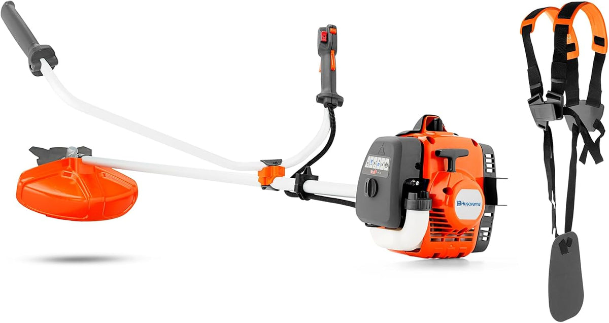 Husqvarna Rasentrimmer, 21,7 cm, 43 cm, Orange/Schwarz/Weiß, 122R Benzin- - ³ 2-Takt Freischneider, Schnittbreite