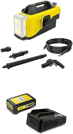 Karcher Rasenmäher, 24 bar, 4m, Gelb/Schwarz, Kärcher Mobile Outdoor Cleaner OC 6-18 (Mitteldruck, Flexschlauch