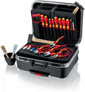 KNIPEX Werkzeug-Sets, 515 mm, Schwarz/Rot/Gelb, Werkzeugkoffer BIG Basic Move Elektro 24-teilig, 00 21 06 HL S