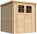 Gerätehaus TIMBELA, Holz, mit Boden Imprägnierte B204xL204xH202 cm/ 3.53 m2