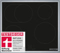 Bosch Kochfeld, 60 cm, Schwarz/Silber, PIF64RBB5E, Stiftung Warentest Testsieger*, Serie 4 Induktions, autarkes Glaskeramik- breit