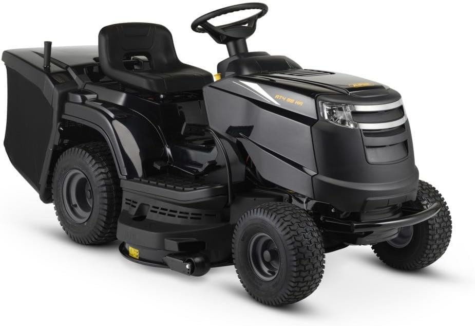 Alpina Rasenmäher, 98 cm, 240 L, Schwarz, AT4 98 HA Benzin-Gartentraktor - 432cc STIGA Motor, Deck, Hydrostatischer Antrieb