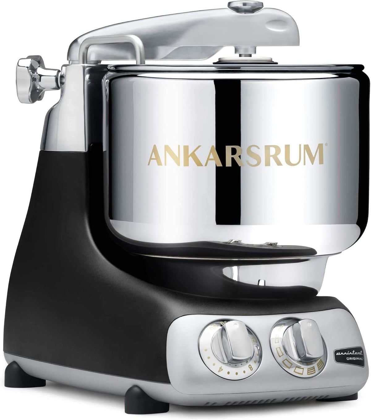 ANKARSRUM Knet- & Rührmaschinen, Schwarz/Silber, Aluminium, 7 liters, Schwarz
