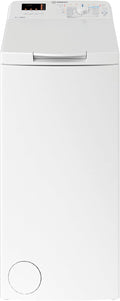 Indesit Waschmaschine, 40 cm, 60 cm, 90 cm, 5 kg, Weiß, BTW S50400 IT/N, Toplader, freistehend, Schleuderdrehzahl 1000 Umdrehungen pro Minute