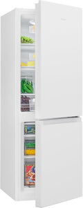 Bomann Kühl-Gefrierkombination, 143 cm, 39 dB, 175 L, Weiß, ® Kühlschrank mit Gefrierfach, Energieklasse E, Kühl Gefrierkombination leise