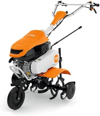 Stihl Motorhacken, 78 cm, Orange/Weiß/Schwarz, Arbeitsbreite und zwei Vorwärtsgänge und ein Rückwärtsgang