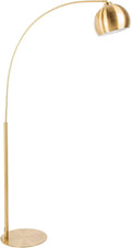 Riess Ambiente Standleuchten & Deckenfluter, 205 cm, Gold, Elegante Bogenlampe Lounge Deal Stehlampe Bogenleuchte