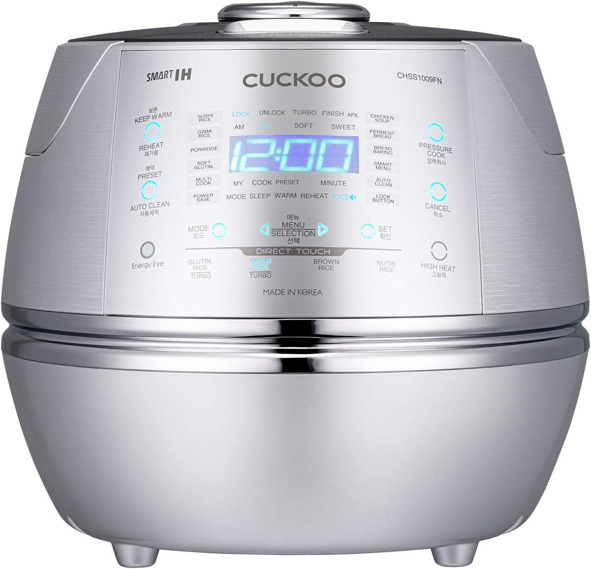 CUCKOO Küche Haushalt & Wohnen,Elektrische Küchengeräte,Spezialgeräte, 1,8l, Silber
