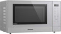 Panasonic Mikrowelle, 1000 W, 31 l, Silber, NN-GT47KMGPG Inverter- nherd mit Grill, Glasdrehteller, 24 automatische Programme