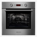 EAS ELECTRIC Backofen, Silber/Schwarz, Ofen Multifunktions Inox Modell emv70dtx
