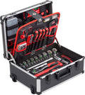 Meister Werkzeug-Sets, Schwarz/Silber, Werkzeugtrolley 238-teilig - Werkzeug-Set -, 8971480