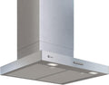 Neff Dunstabzugshaube, max. 67 dB(A), 60 cm, Metall, D65BCC2L0, Wandesse breit, Made in Germany, Abluft oder Umluft