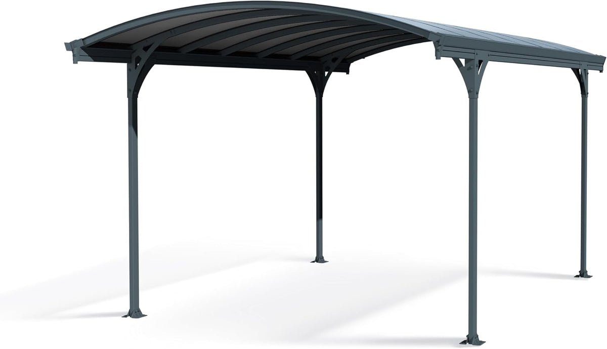 Palram Carports, 501 x 291 cm, Anthrazit, Canopia by Carport Bausatz Vitoria Einzelcarport
