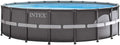Intex Stahlrahmenpool, 732 x 132 cm, grau/blau, Swimming Pool Ø Frame Pool Set Ultra Rondo XTR 26340