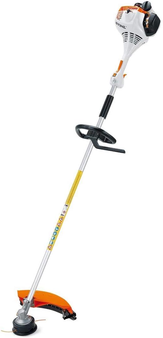 Stihl Rasentrimmer, schwarz/silber/orange, FS 55 R 27, 2cc Benzin-Motorsense/Motorsense, schwarz, silber, orange