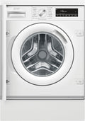 Neff Waschmaschine, 8 kg, Weiß, W6441X1, Vollintegrierbarer Waschvollautomat, 1400 UpM, Made in Germany, Efficient Silent Drive