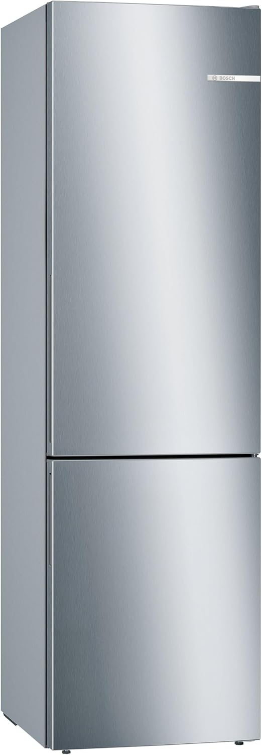 Bosch Kühl-Gefrierkombination, 201 x 60 cm, 249 L, 88 L, Silber, KGE39ALCA Serie 6 Kühl-Gefrier-Kombination, Kühlen & Gefrieren