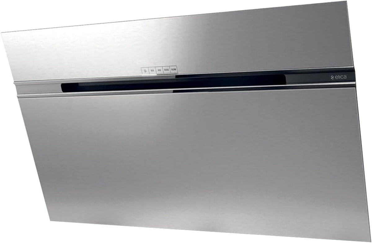 Elica Dunstabzugshaube, 735 M, Silber/Schwarz, Stripe IX/A/90 wandmontierbar ³/h C Edelstahl